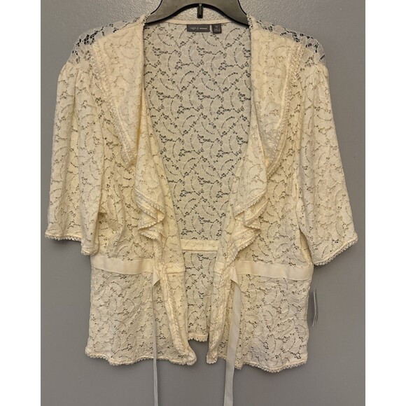 Apt. 9 Sweaters - APT. 9 Woman’s 1x Bow Tie Waist Length Light Sweater. Size 1X